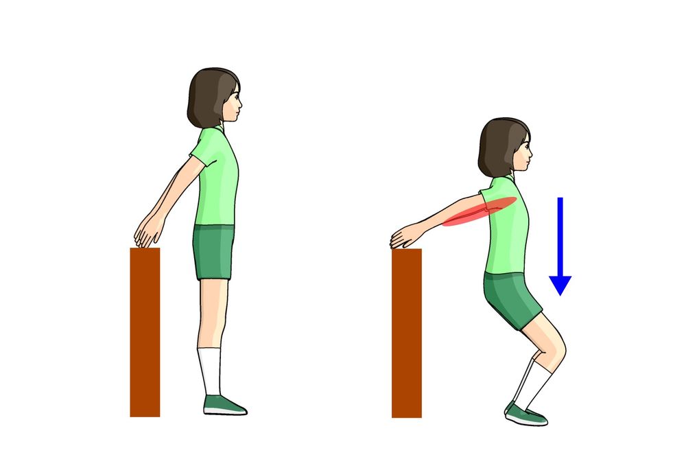 上腕二頭筋・上腕筋のストレッチ